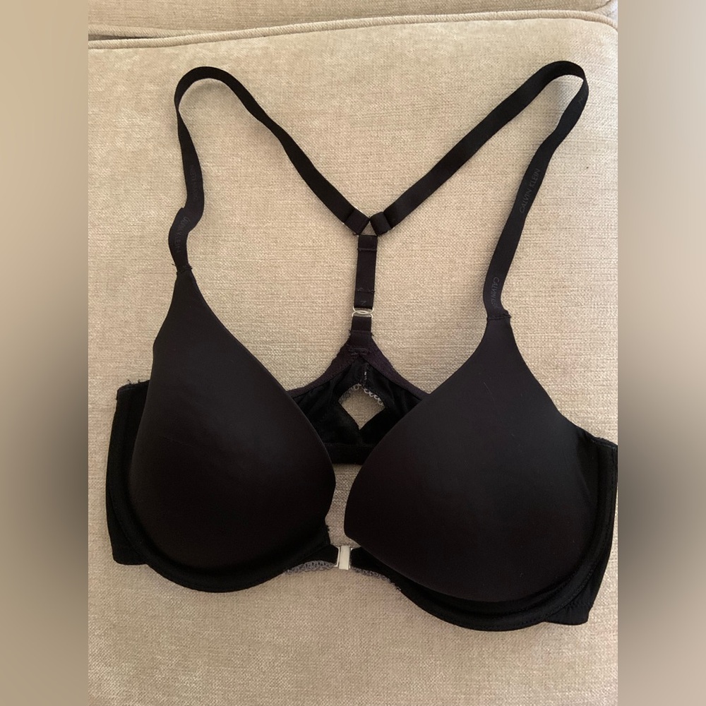 Calvin Klein Black Seamless Underwire Bra